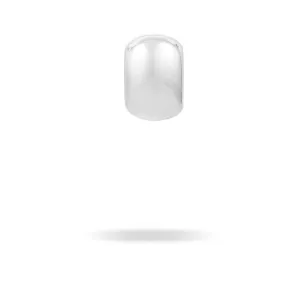 Engravable Big Bead in Sterling Silver