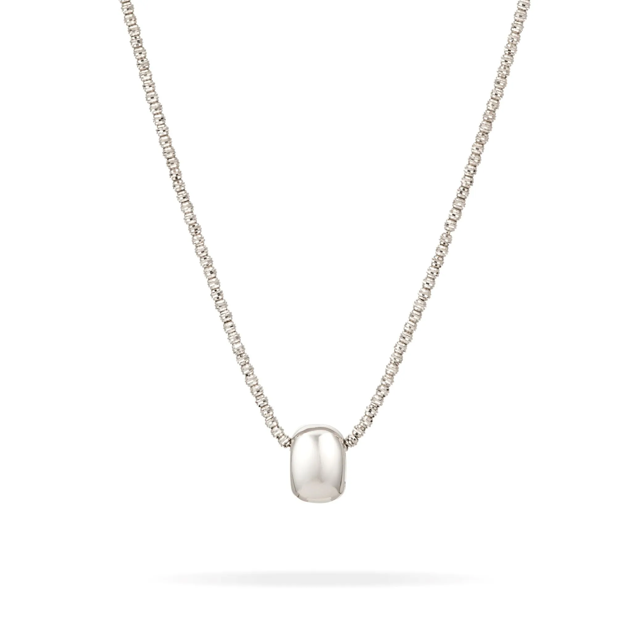 Engravable Big Bead in Sterling Silver
