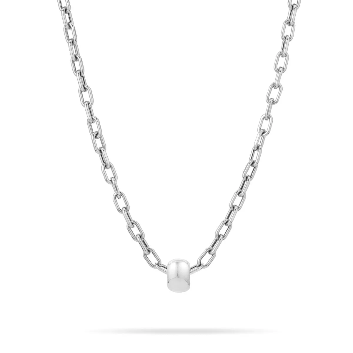 Engravable Big Bead in Sterling Silver