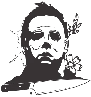Halloween heat transfer, press and peel, no shirt