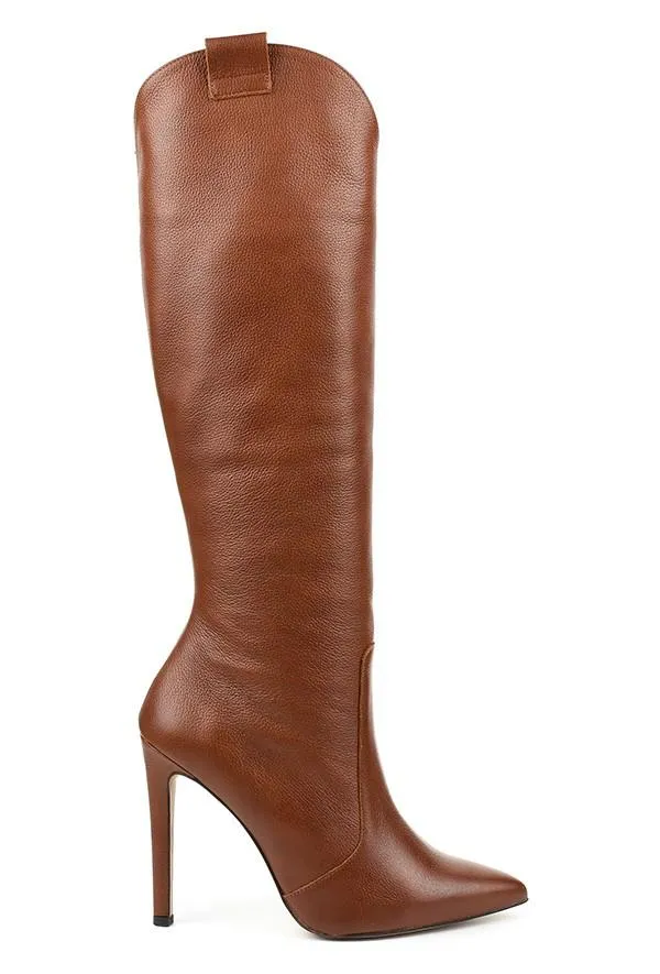 Mylene | High Leather Boots