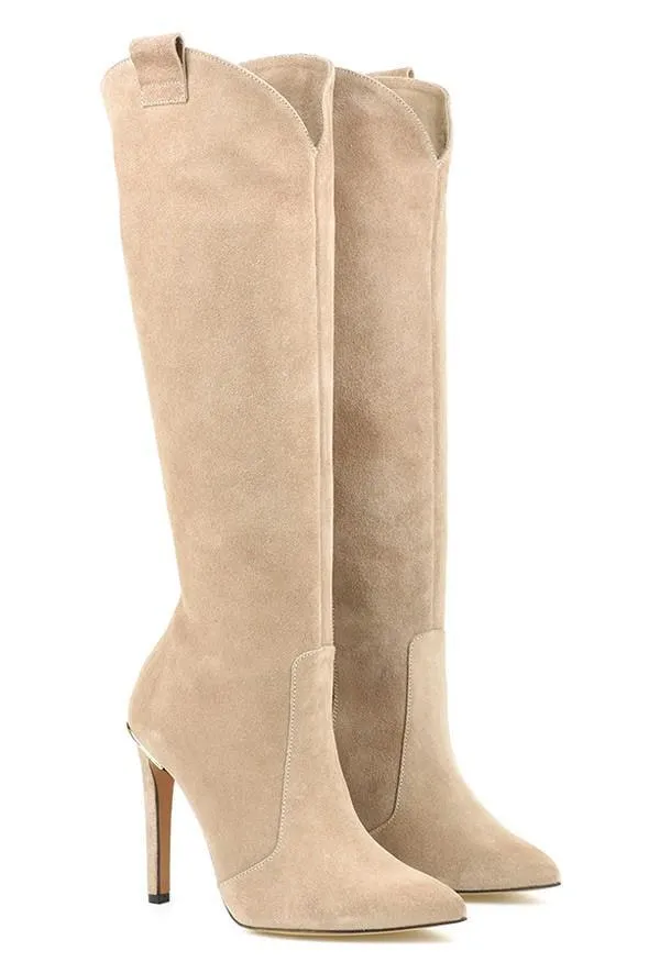 Mylene | High Leather Boots