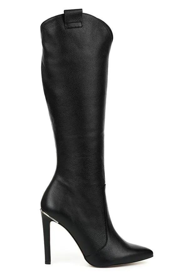 Mylene | High Leather Boots